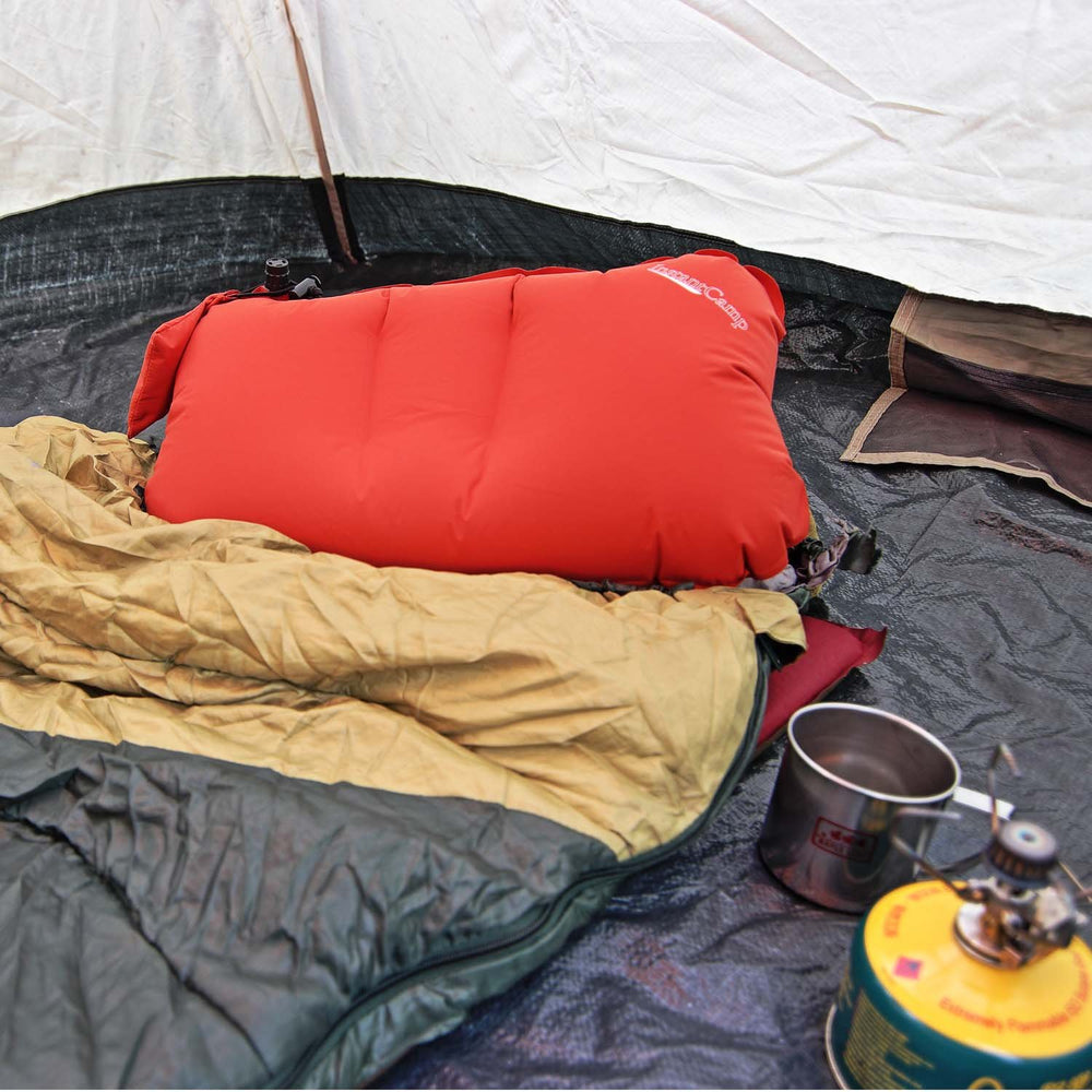 InstantCamp Ultra Light Pillow supports side sleepers with balanced height.