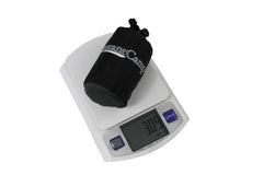 InstantCamp Ultralight Pillow inflated to 18x11x6 for full-size comfort on the go.