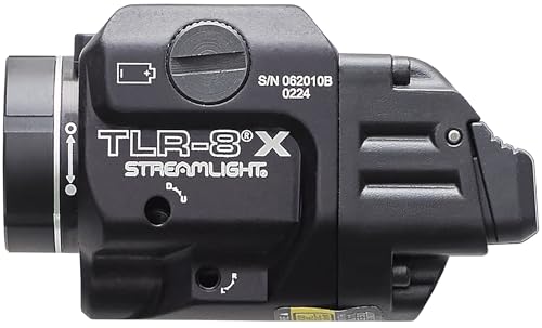 Integrated red aiming laser on the TLR-8 X
