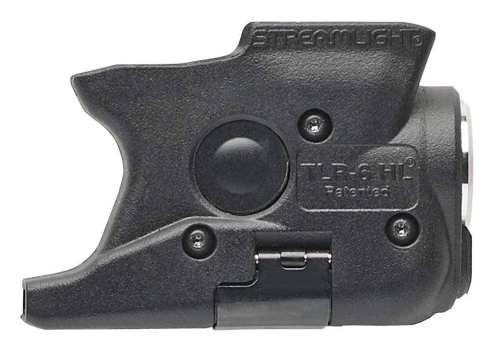 Ambidextrous push-button switches on either side