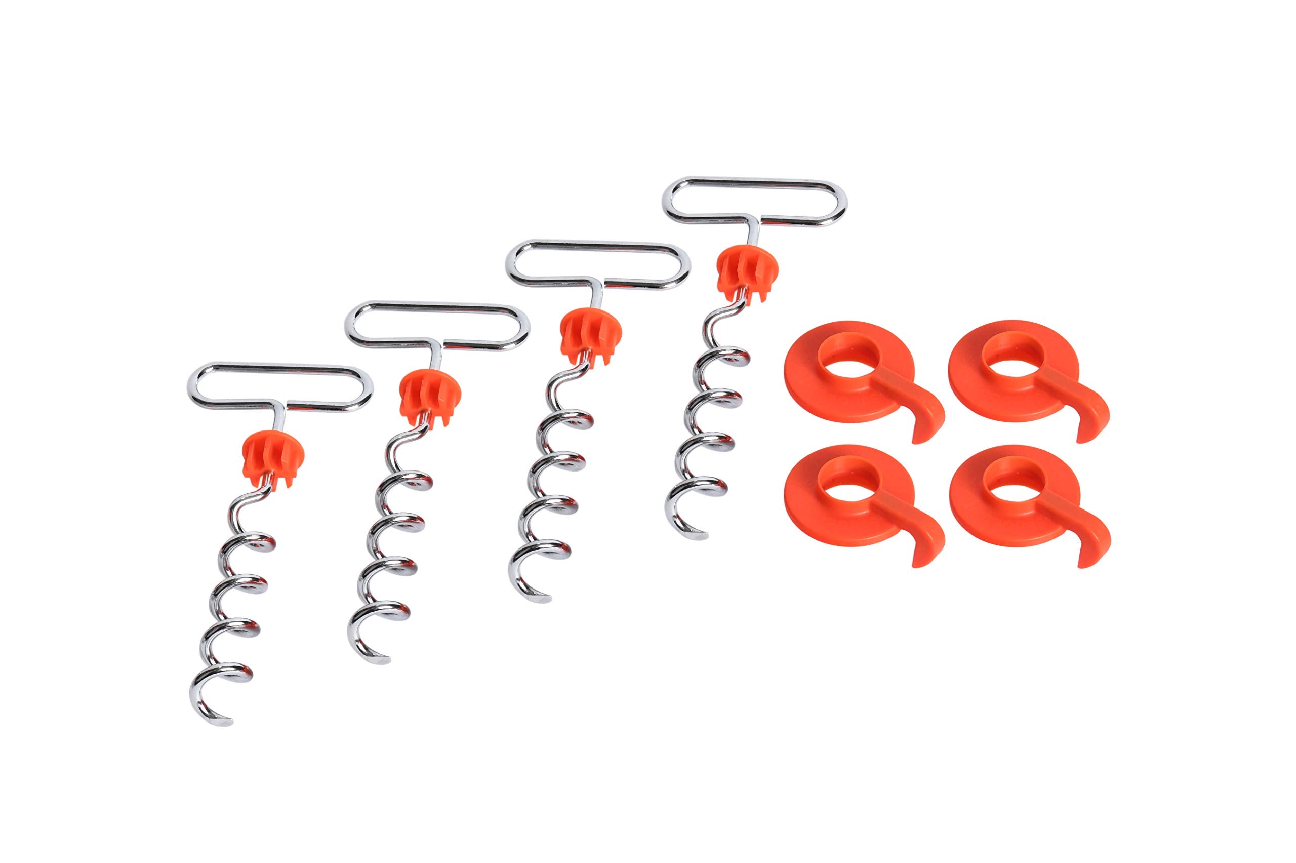 Intellileash EZ-Tent-Stayk rust-resistant steel construction for rugged use.