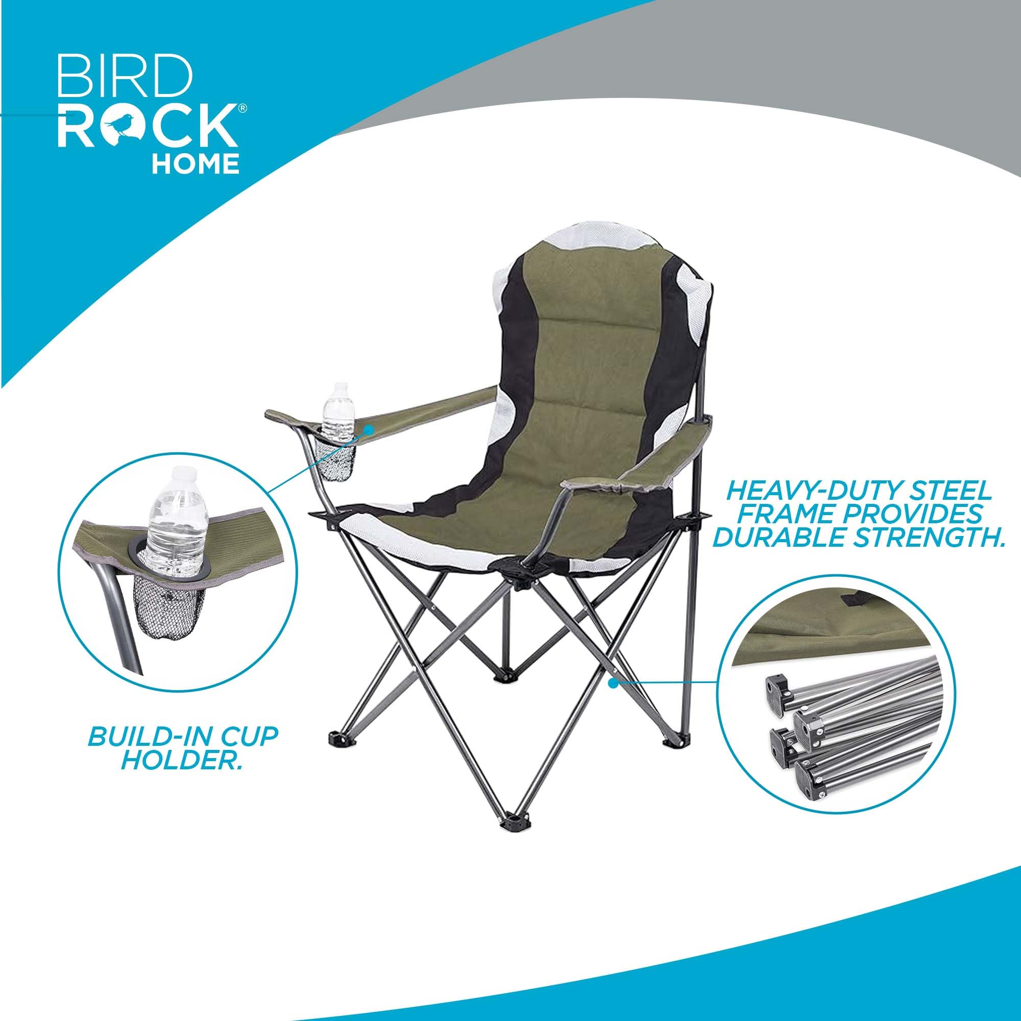 Internet's Best 600D fabric resists weather and stains for outdoor use.