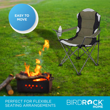 Internet's Best chair with cup holder keeps drinks within reach.