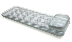 Intex 18-pocket Suntanner built-in pillow for comfortable water lounging.
