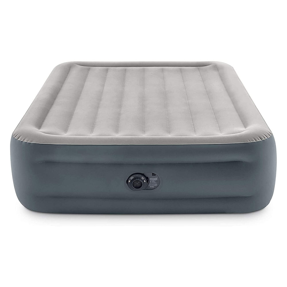 Intex 64125ED top and bottom ring stability minimizes sagging under load.