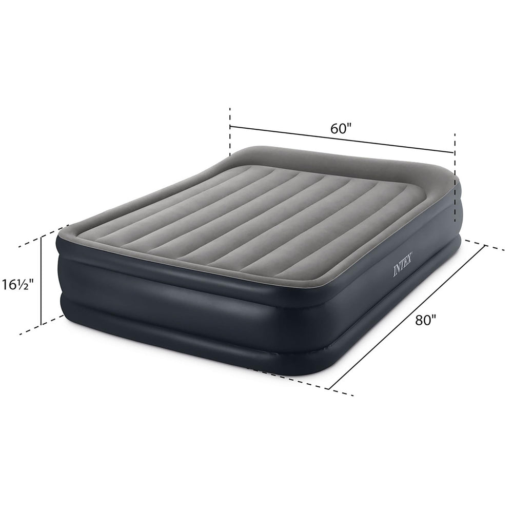 Intex 64131ED Dura-Beam Deluxe Pillow surface close-up shows velvety sleeping texture.