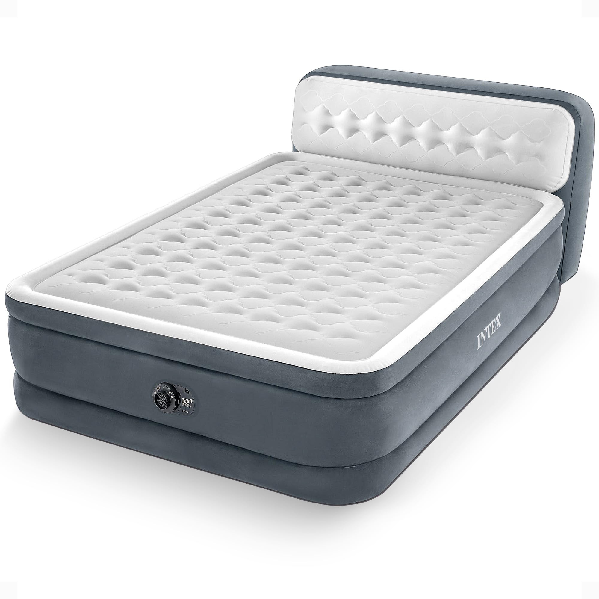 Intex 64447ED deluxe ultra-plush air mattress queen, built for all-night comfort.