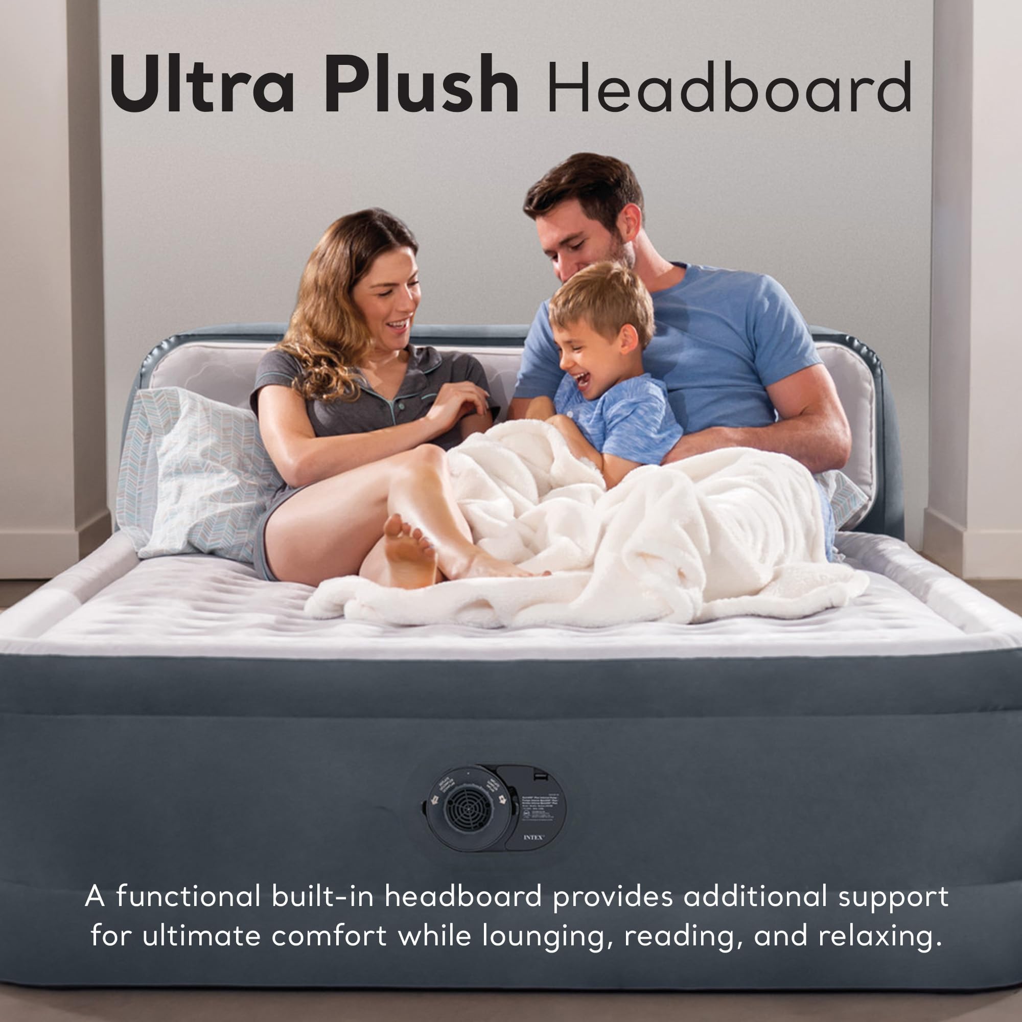 Intex 64447ED supports up to 600 pounds for sturdy guest use.