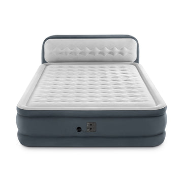 Intex 64447ED quick-deflate option for fast packing and storage.