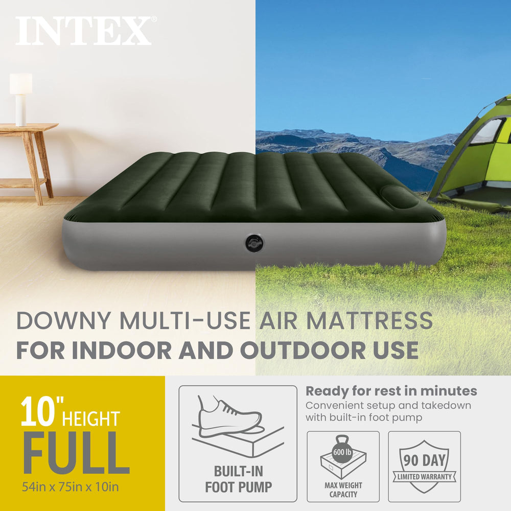 Intex 64762E fiber-tech interior provides durable, stable support