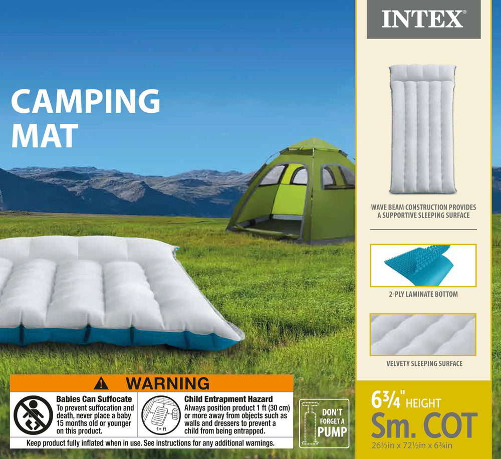 Intex 67997E outdoor use scene at campsite