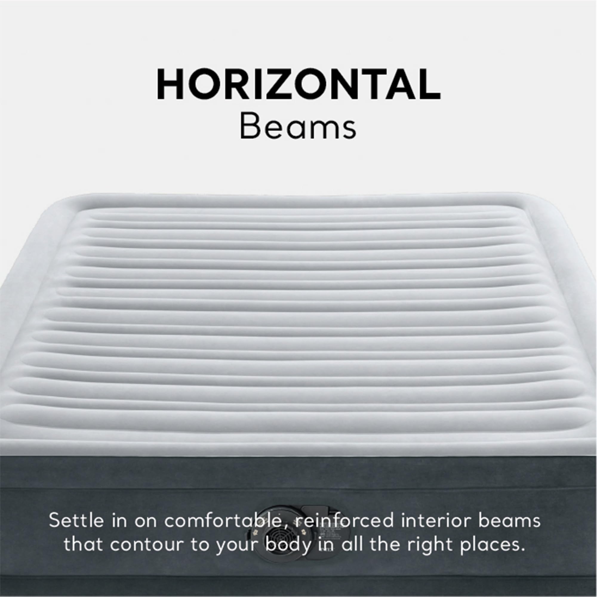 Intex premium airbed ideal for travel and guest rooms.