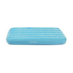 Intex Cozy Kidz airbed velvety surface close-up showing plush texture