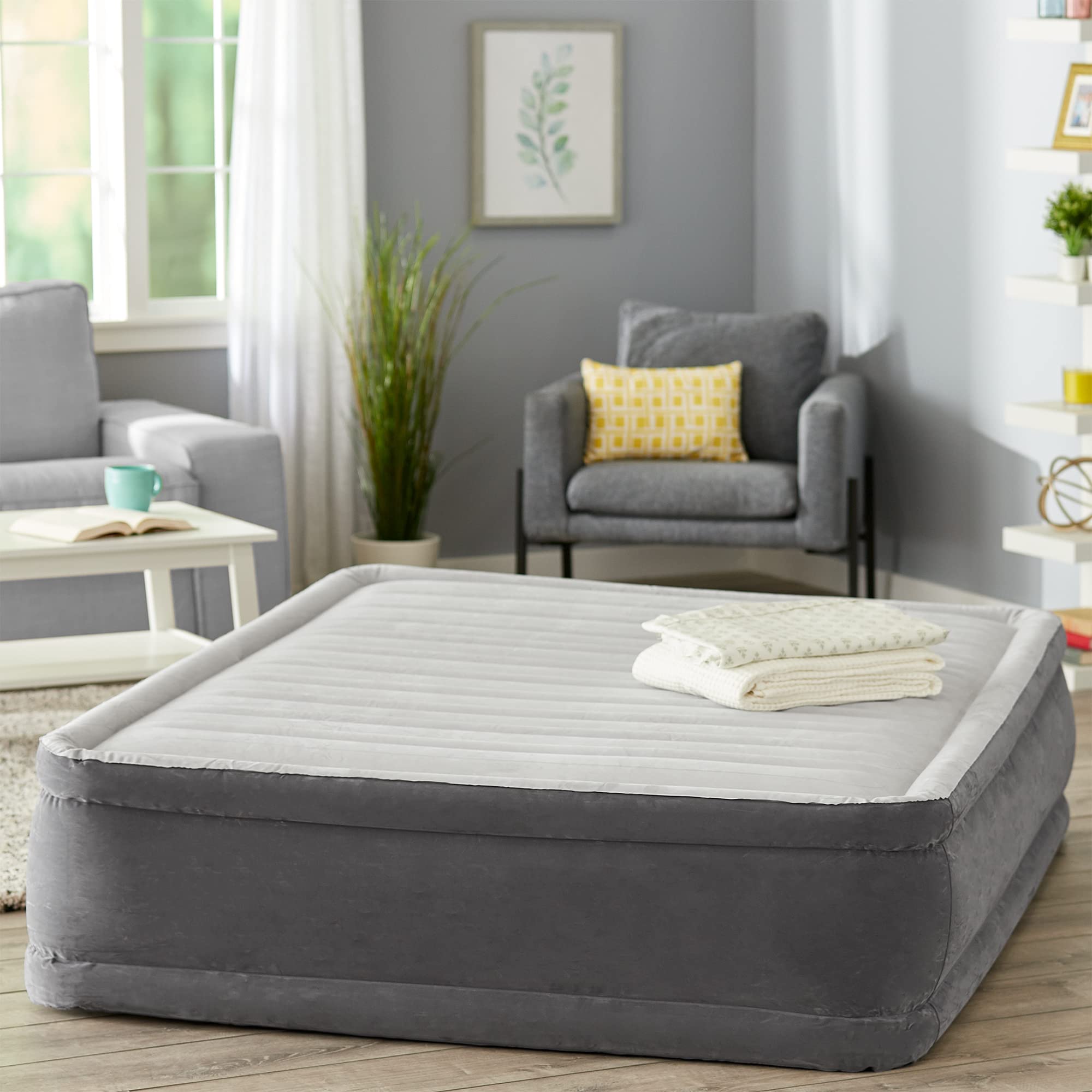 Intex Dura-Beam airbed with carry bag for easy transport