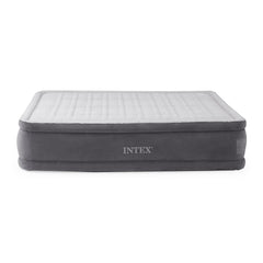 Intex Dura-Beam airbed indented sides prevent sheet slippage