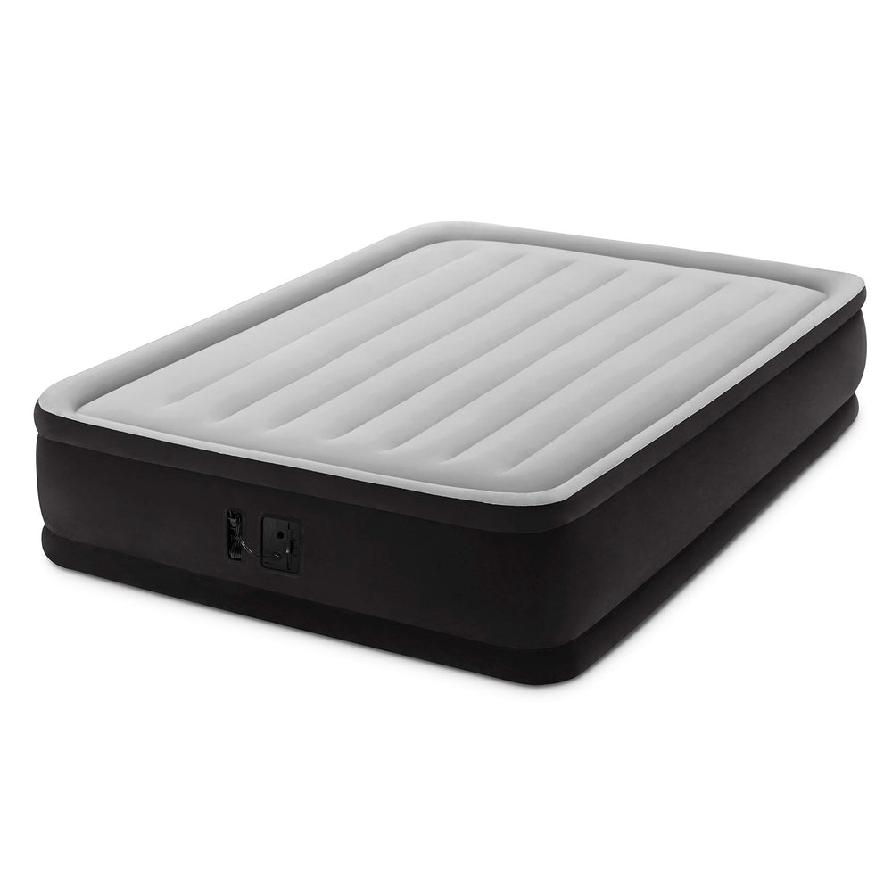 Intex Dura-Beam airbed at 16-inch height for easy entry and exit.