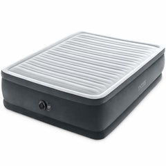 Intex Dura-Beam Deluxe Comfort-Plush Elevated bed with plush top for enhanced sleep comfort.