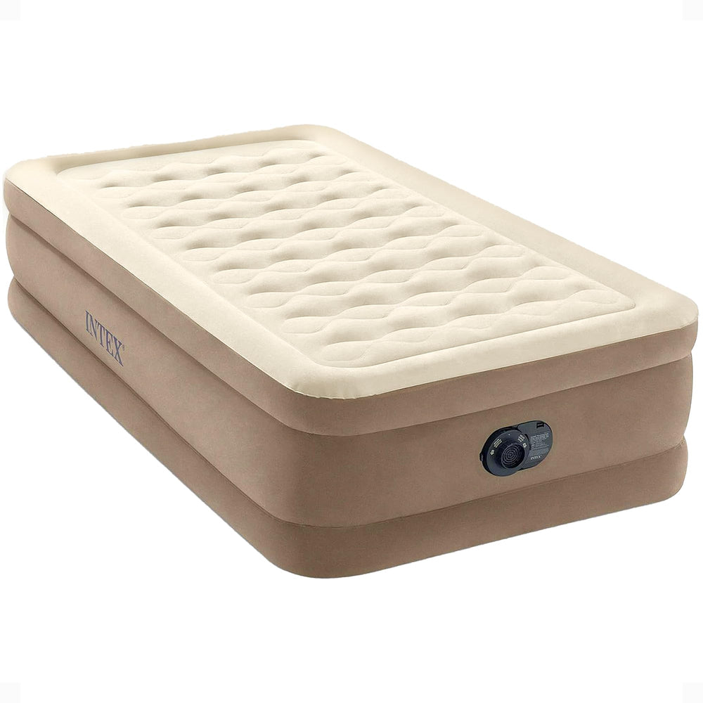 Intex Dura-Beam Deluxe Ultra Plush top view shows plush surface for guest comfort