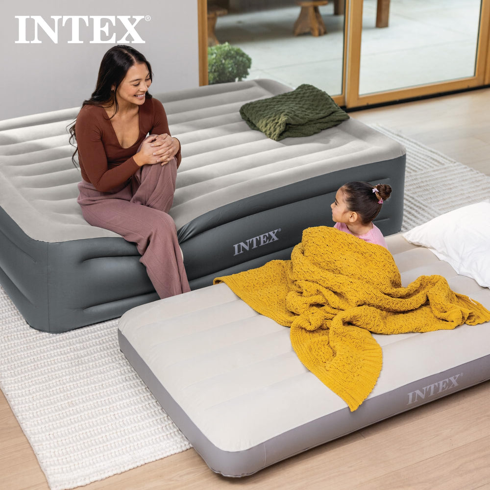 Intex Dura-Beam mattress suitable for guests and camping trips