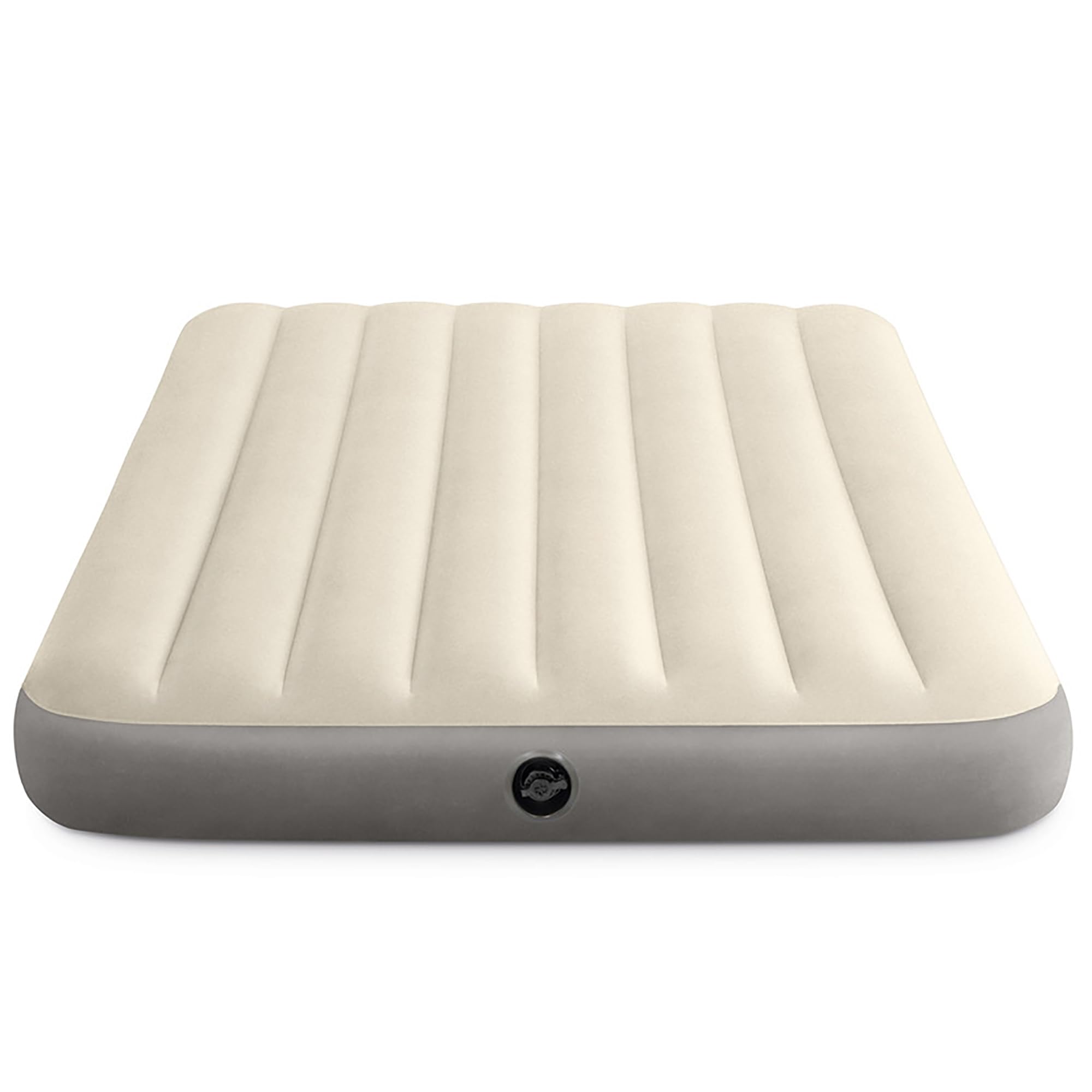 Intex Dura-Beam mattress soft flocking surface offers gentle comfort and easy cleaning.