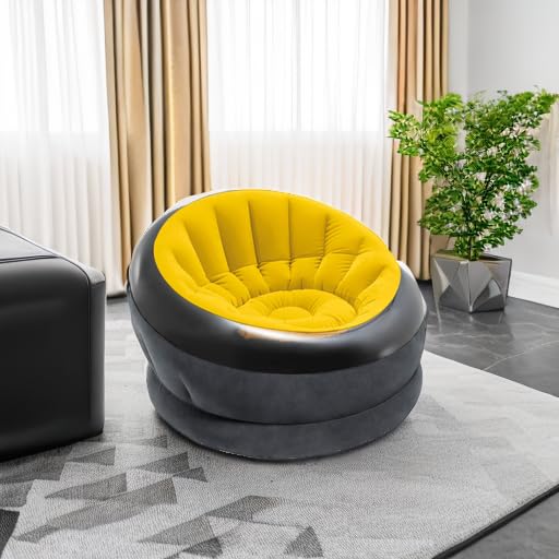 Intex Empire Chair dorm-lounge creates extra seating in compact spaces.