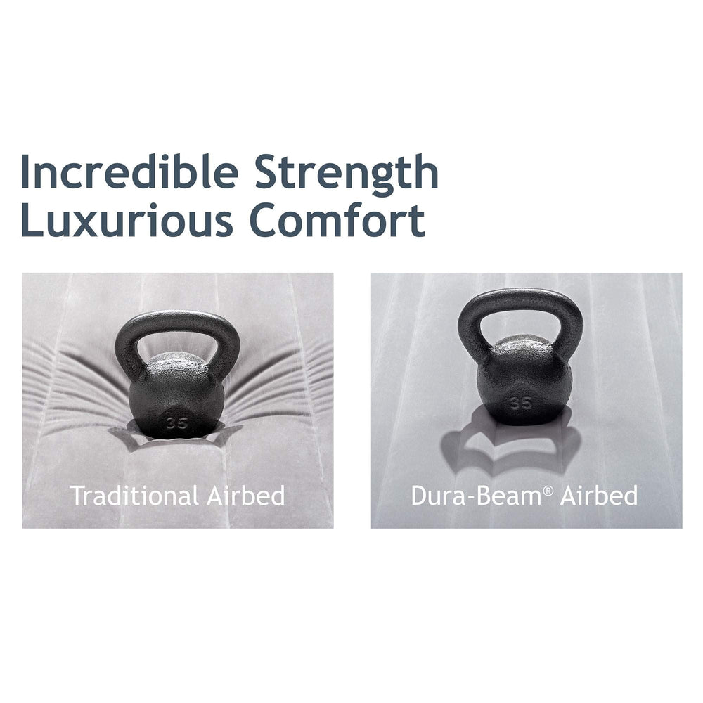 Intex internal pump inflates and deflates at a button press