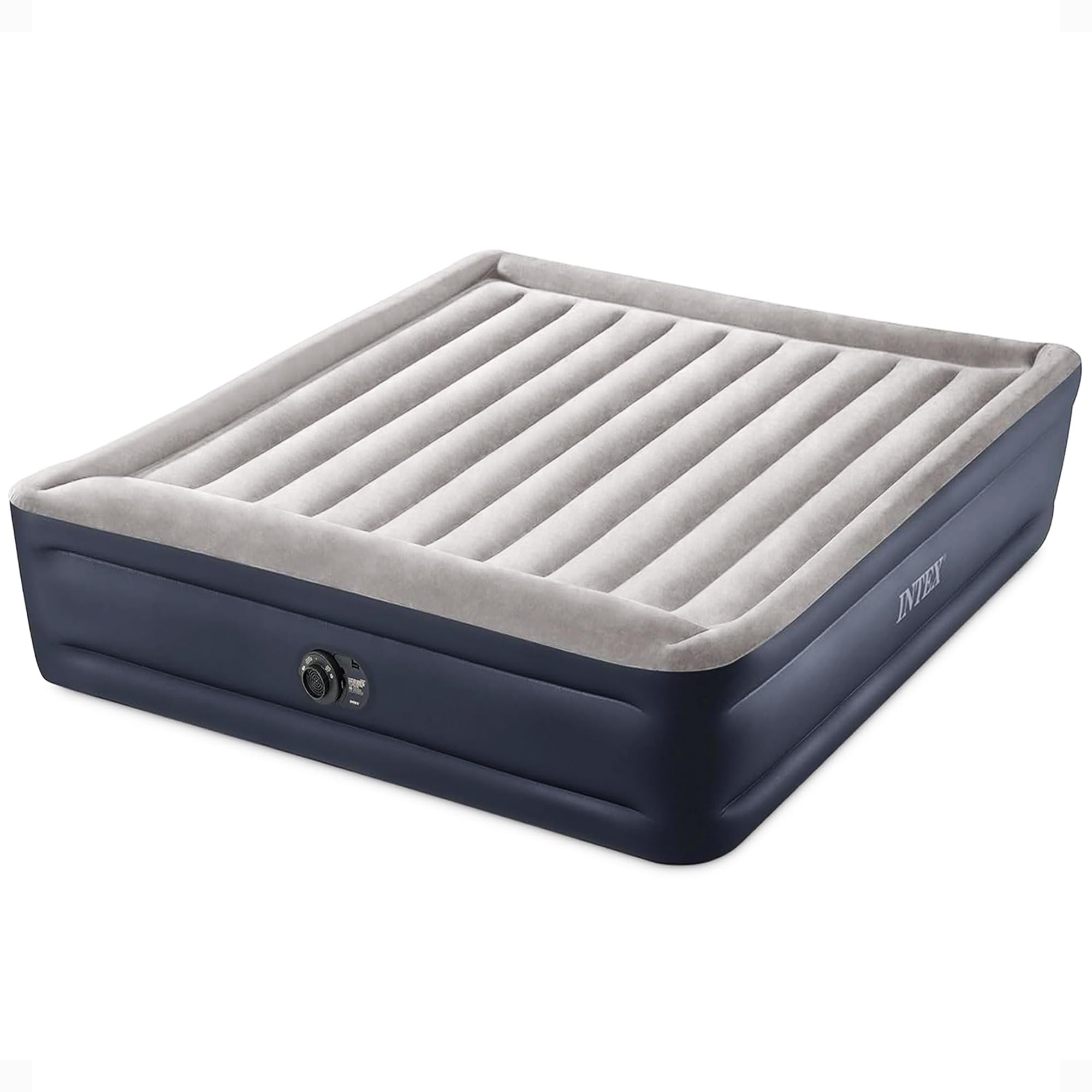 Intex King Air Mattress with dura-beam pump for quick setup and durable support