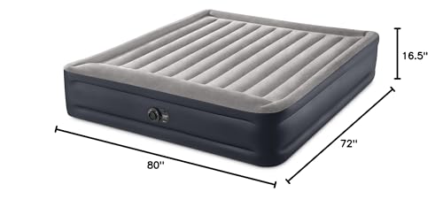 Intex King Air Mattress may stretch after inflation and reinflate as needed