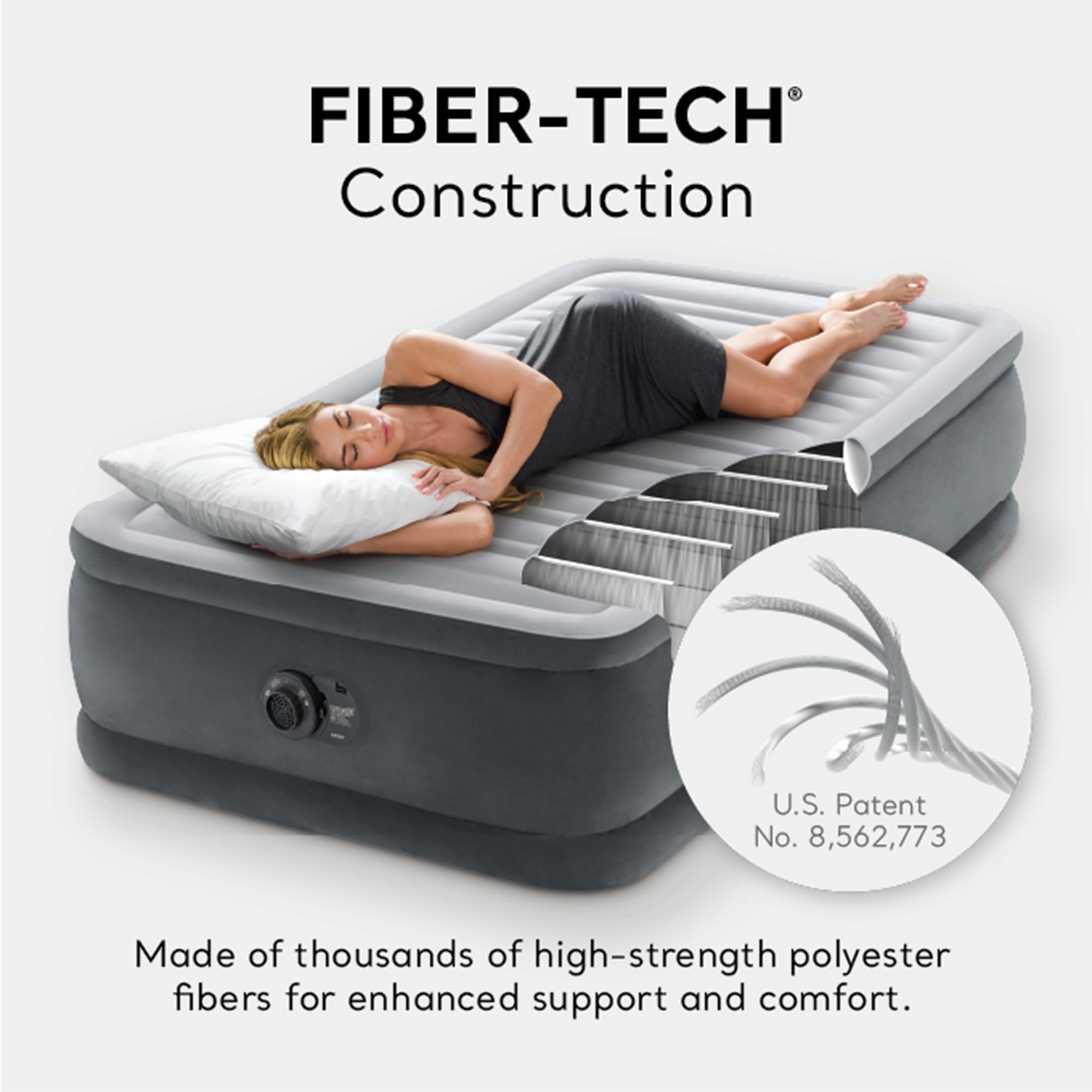 Intex lumbar-support using Dura-Beams for better alignment