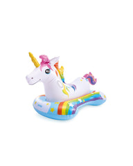 Intex Magical Unicorn Ride side view float ideal for relaxed lounging and sun