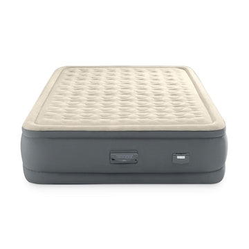 Intex PremAire II USB port storage keeps essentials within reach.