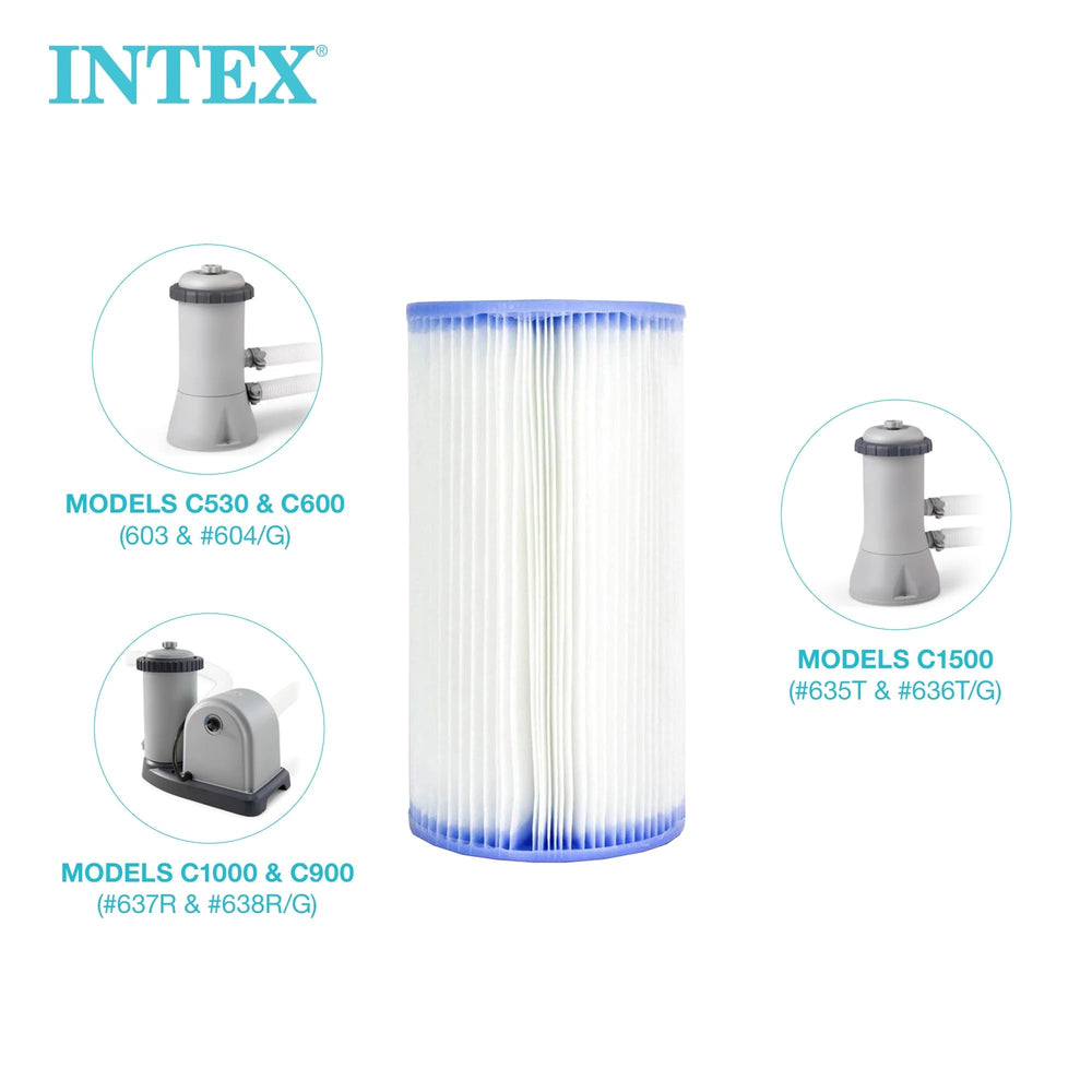 Intex Recreation cartridge installation illustration for simple changes