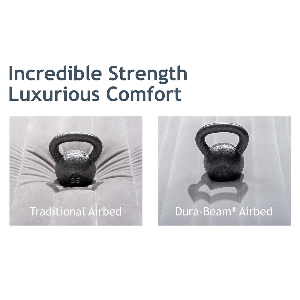 Intex soft top plush surface close-up for inviting feel
