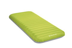 Intex TruAire camping mat side view highlighting elevated sleep height for uneven ground