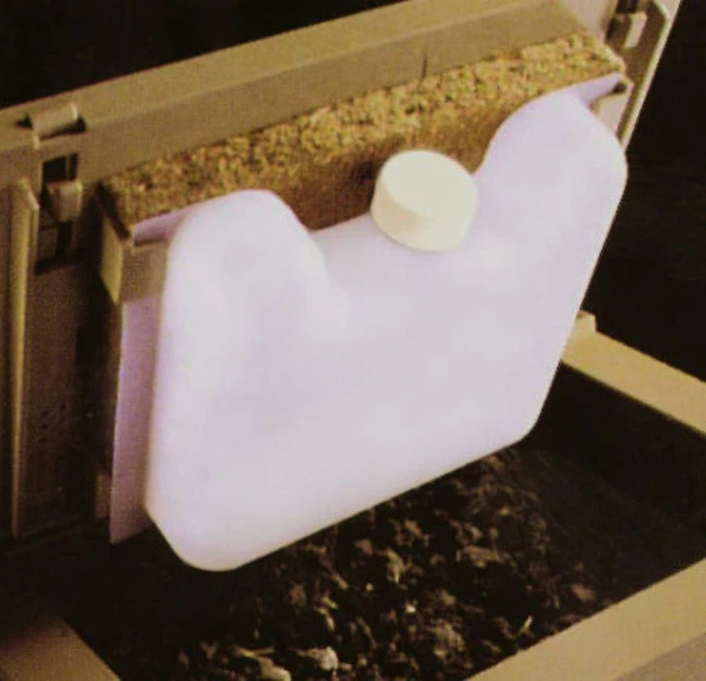 Close-up of bedding in INTRUDER CrawlerCrib bait box