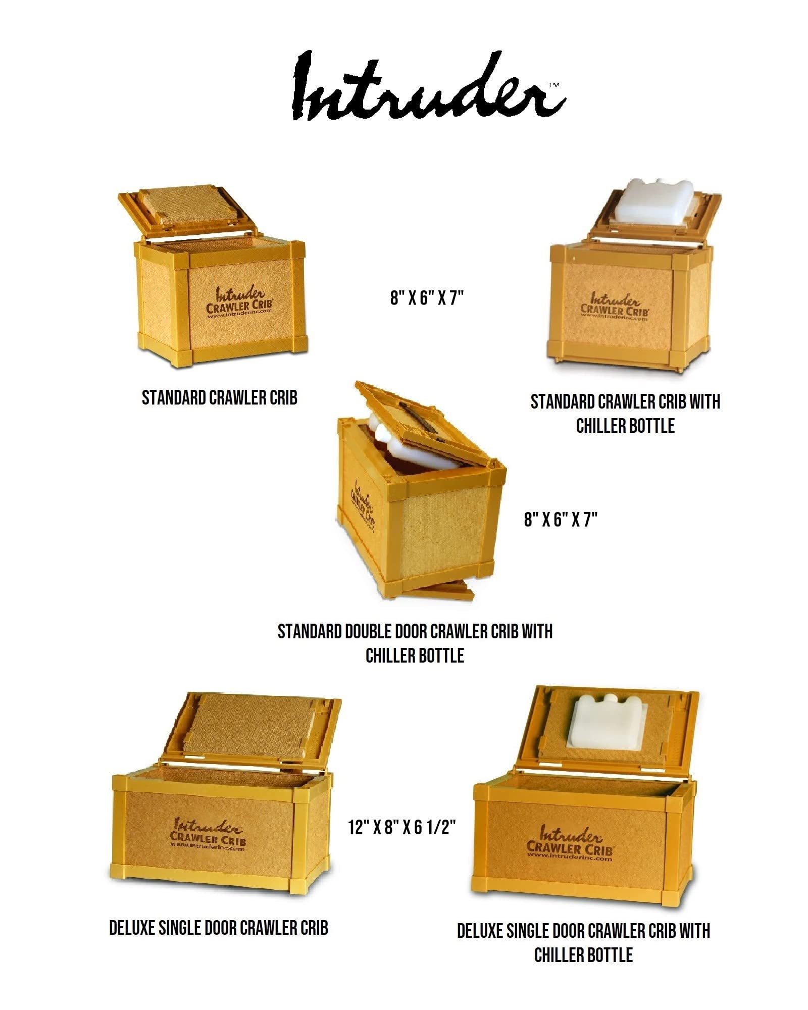 Overall product shot of INTRUDER CrawlerCrib Nightcrawler Bait Box