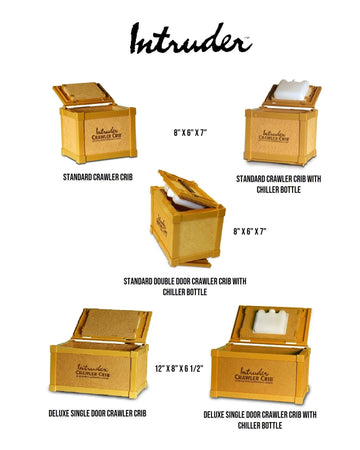 Overall product shot of INTRUDER CrawlerCrib Nightcrawler Bait Box