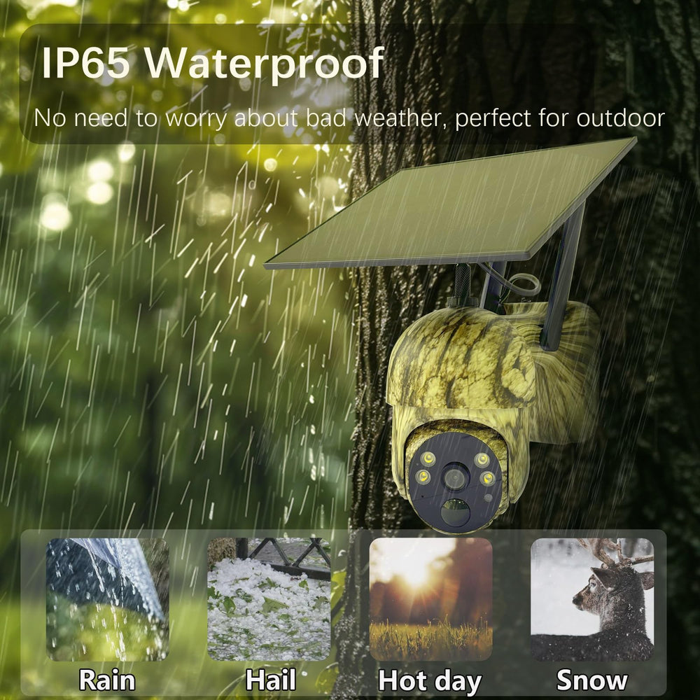 Invyxr cellular trail camera 355 pan and 100 tilt provide broad coverage.