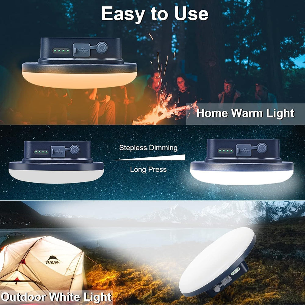 IODOO lantern delivers bright 3000 lumens from 144 LEDs for outdoor visibility.
