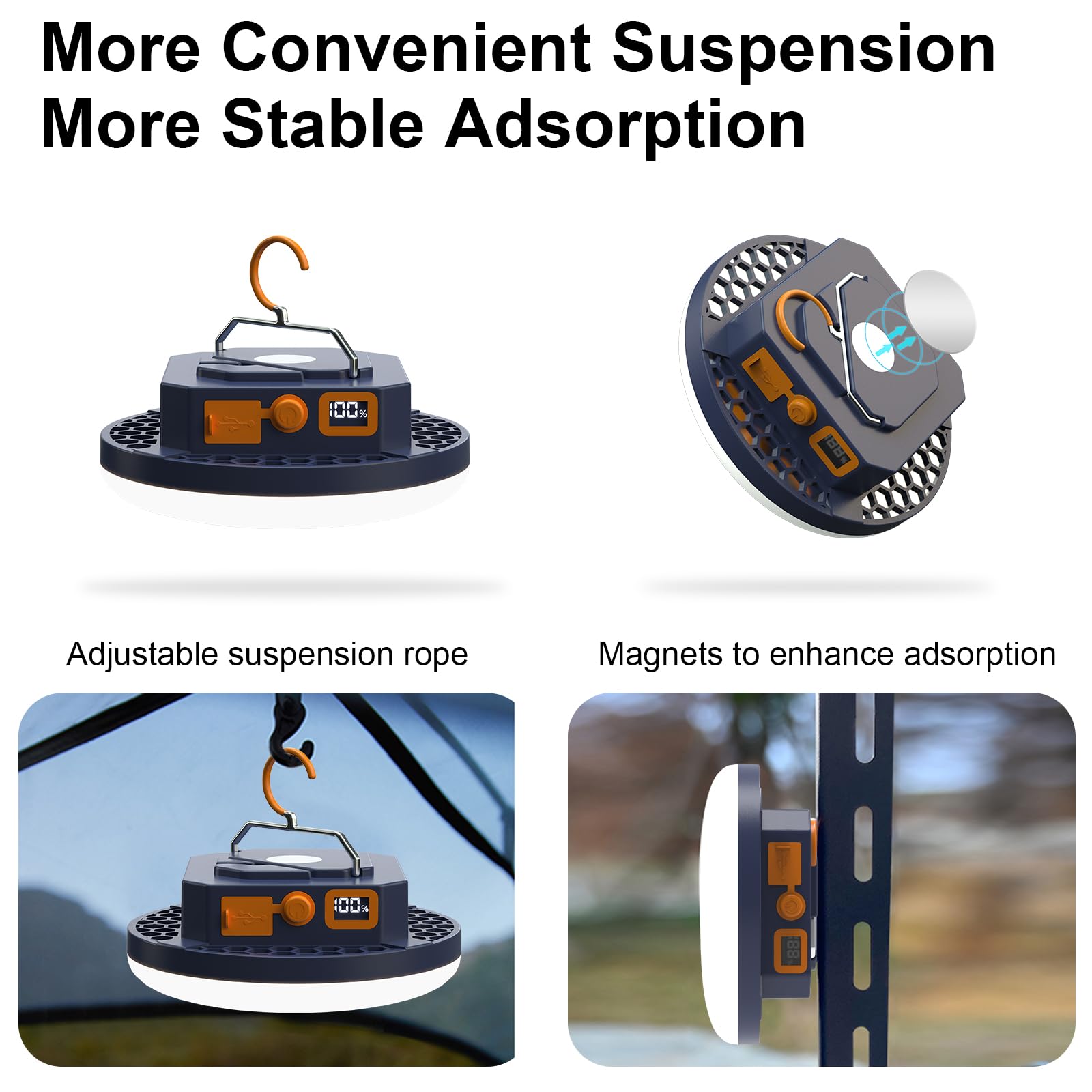 Iodoo camping lantern in use at tent site delivering reliable nighttime brightness.