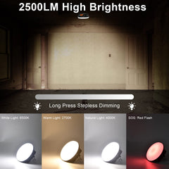 iodoo camping light showing 3000lm brightness for clear camping ambience