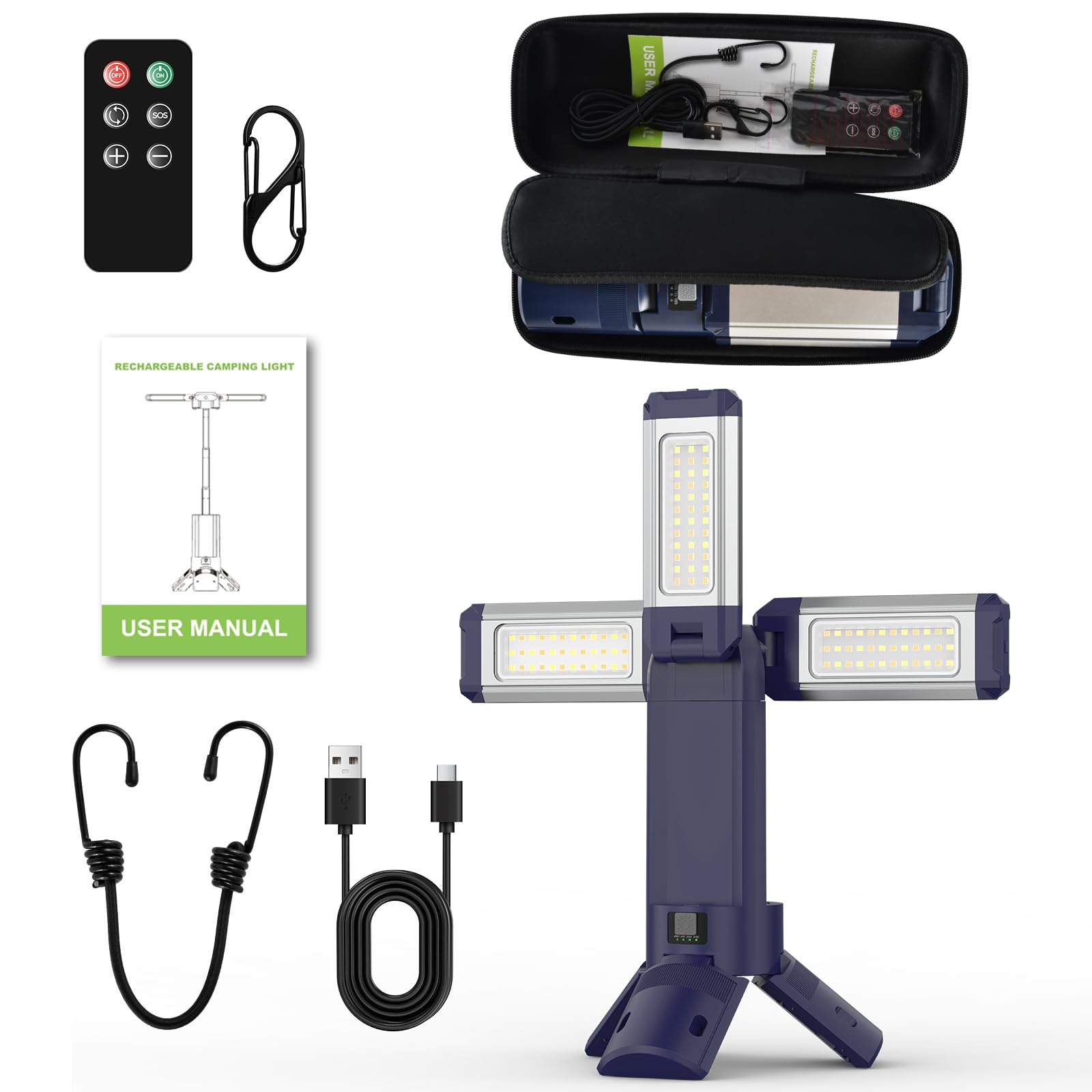 IODOO IP45 waterproof rating keeps the lantern reliable in damp outdoor conditions