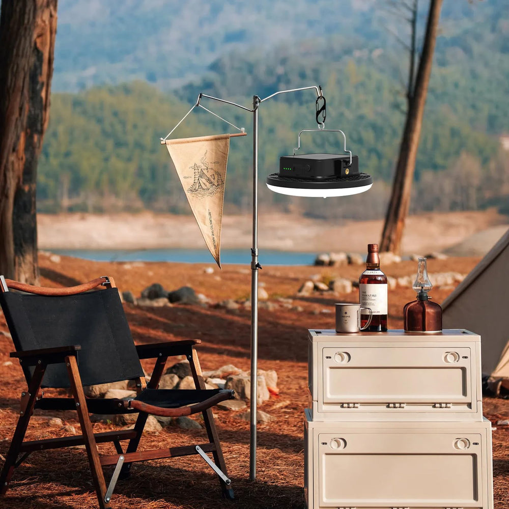 iodoo IP65 waterproof camping lantern ready for rain and splashes outdoors