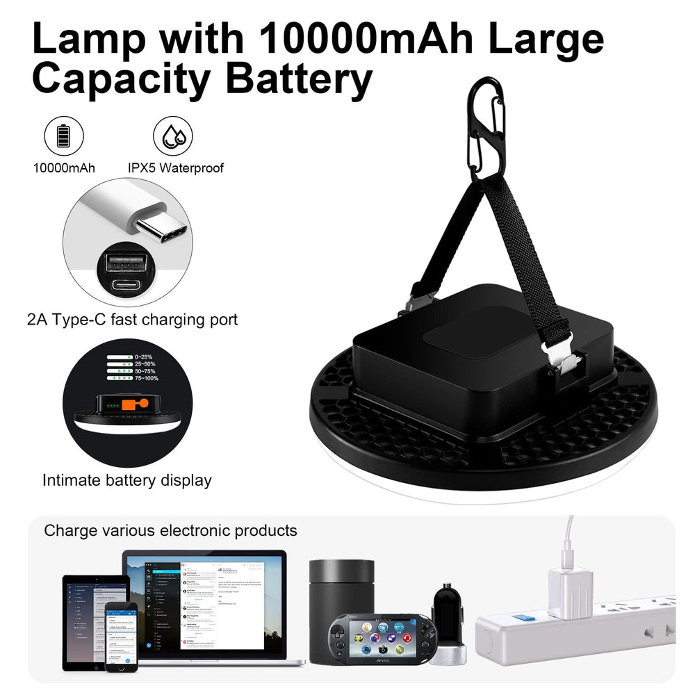 iodoo ipx5 waterproof lantern exterior for reliable outdoor use in rain or splashes