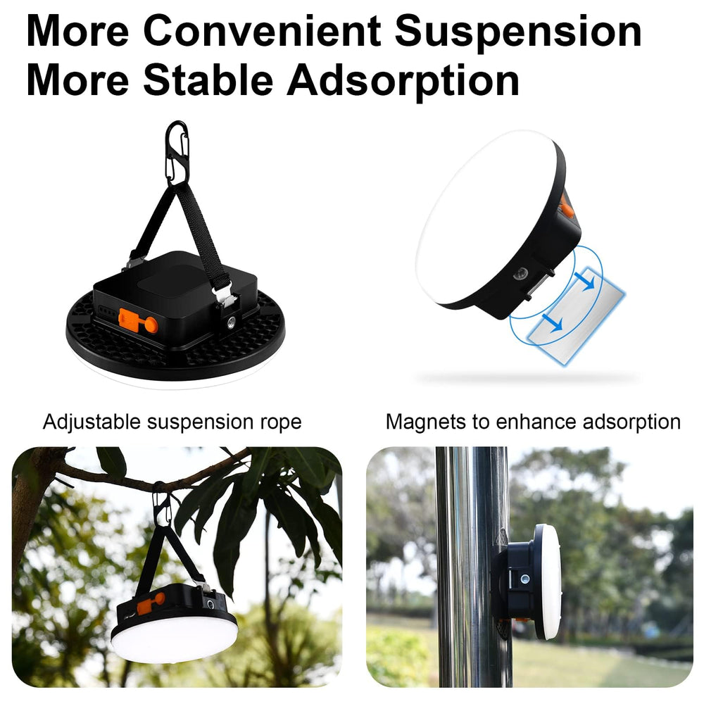 iodoo lantern magnetic mounting with strong magnet for hands-free use