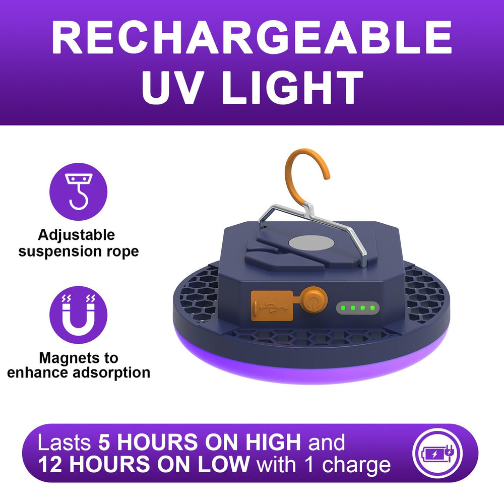 Iodoo rechargeable lantern 10000mAh powering lights and USB charging