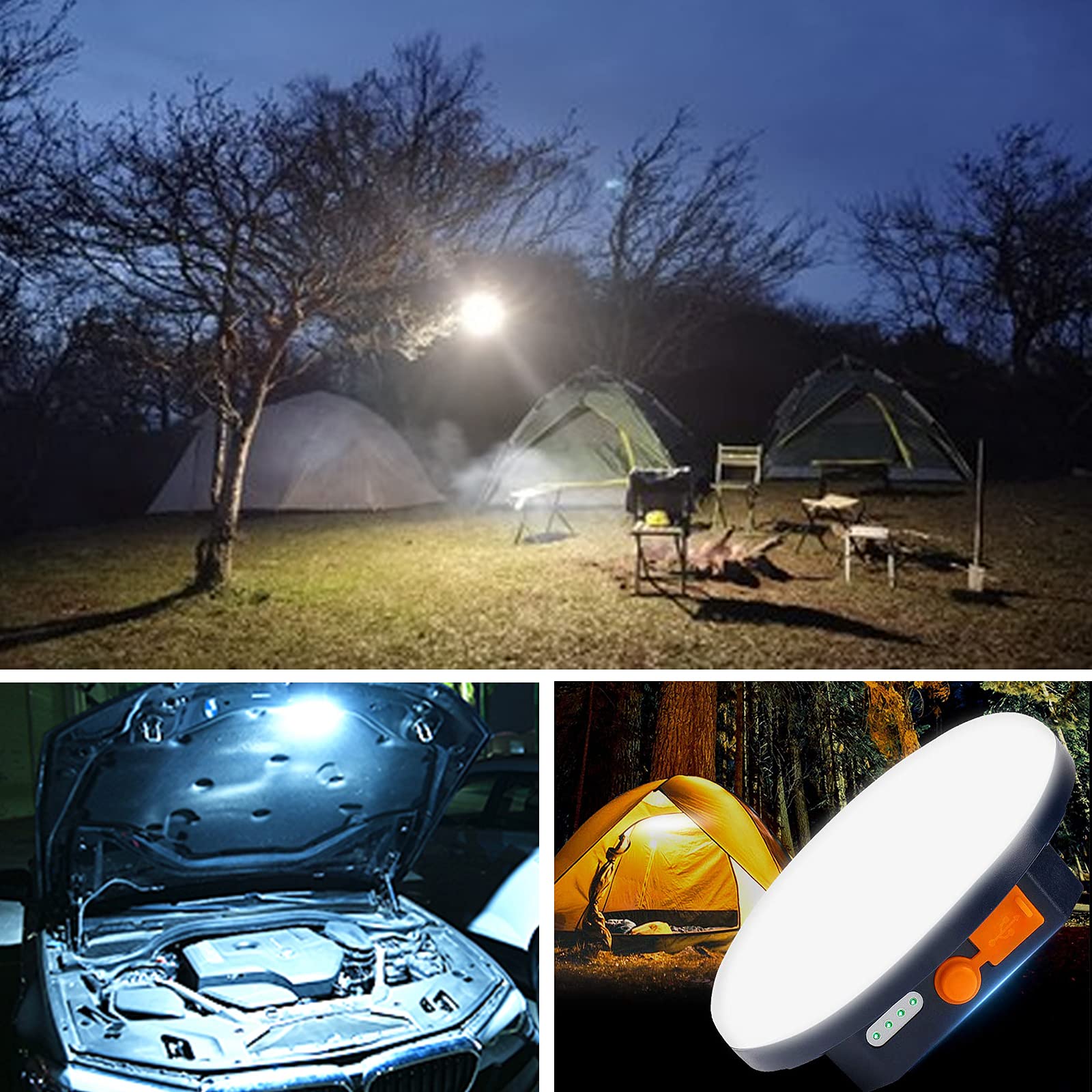 iodoo tent light duo emergency-ready for power outages or storms