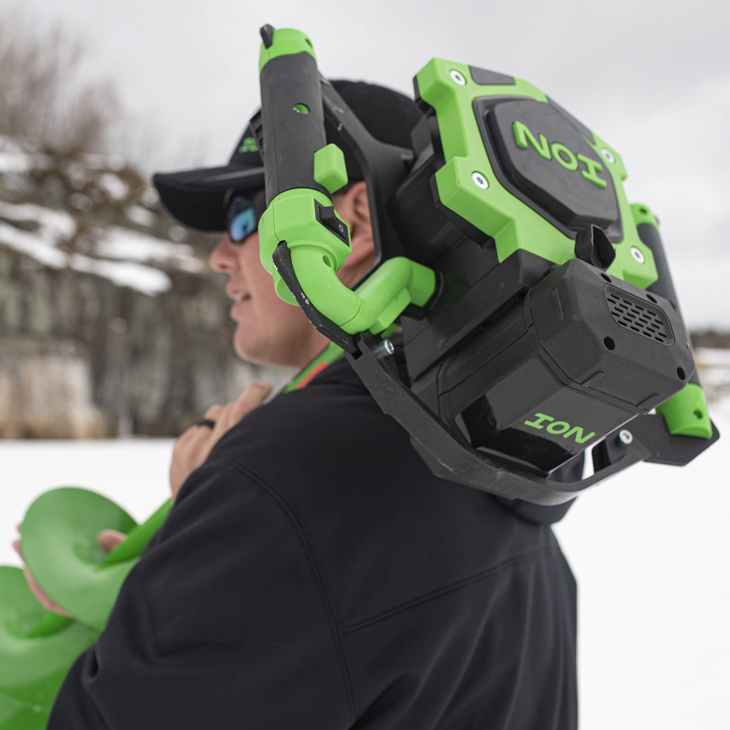 ION Alpha 1200 inches per charge enables longer ice sessions.