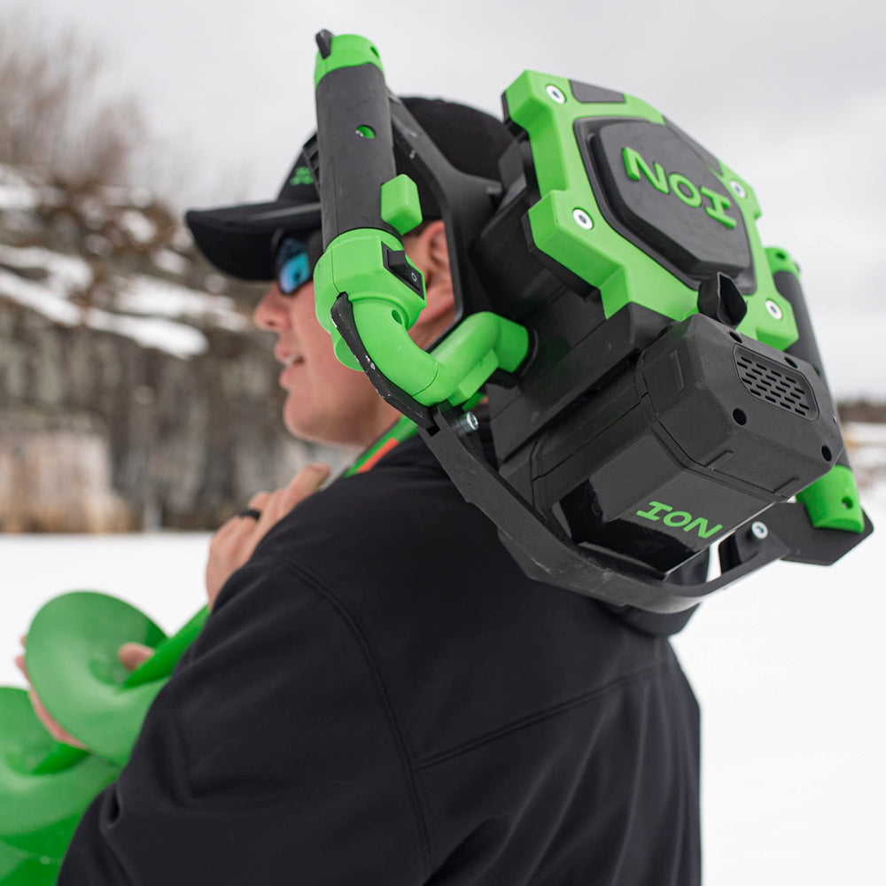 ION Alpha 1200 inches per charge enables longer ice sessions.