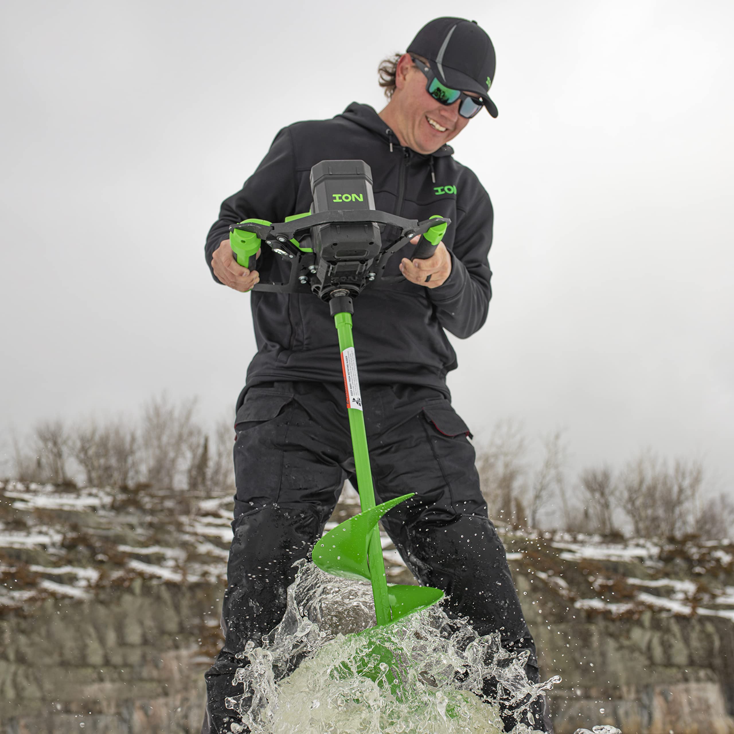 ION Alpha ergonomic handle reduces fatigue during long sessions.
